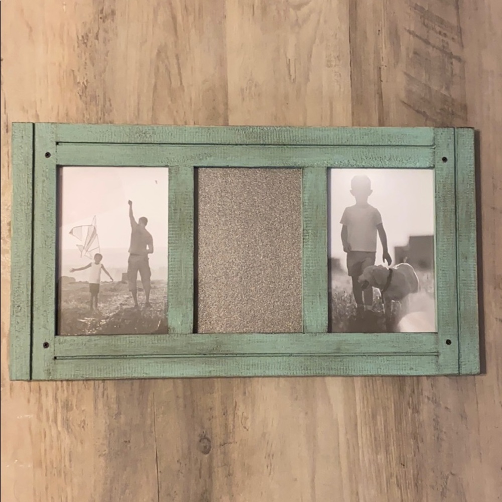 Green Wood Picture Frame